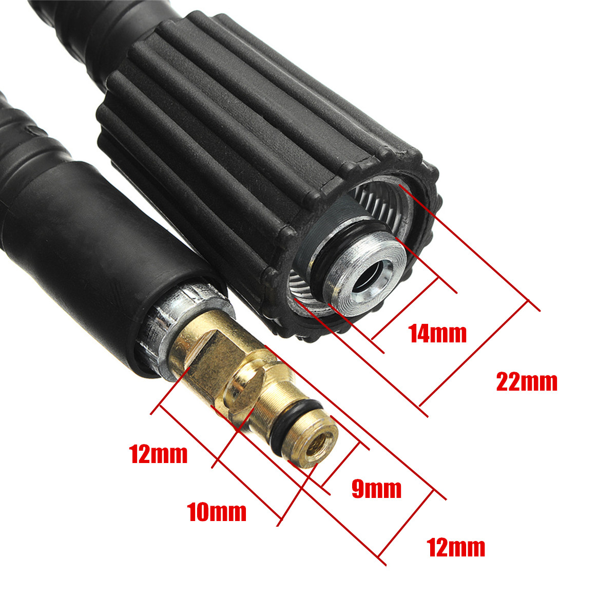 15m High Pressure Water Cleaning Hose for Karcher K2 K3 K4 K5 K6 K7 High Pressure Washer 10