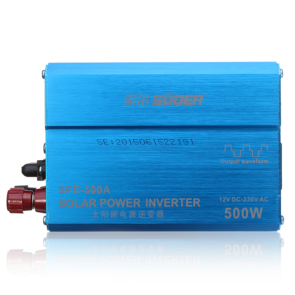 

Suoer™ 500W 12V To 220V Car Power PV Inverter Converter USB Port Modified Sine Wave