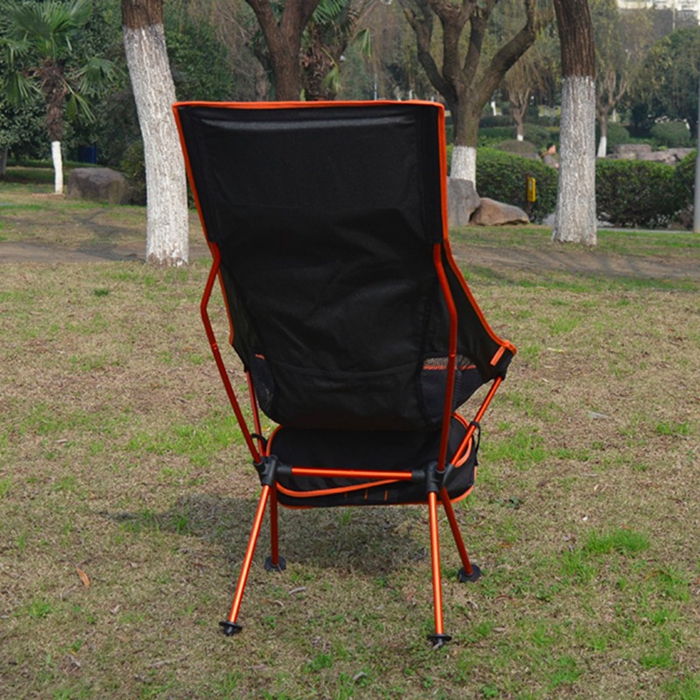 Outdooors Portable Light Weight Folding Fishing Chair Camping Stool Chair With Comfortable Pouch