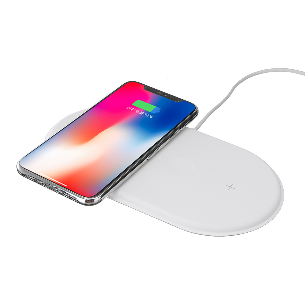 

3 In 1 Qi Wireless Fast Charger USB Stand Power Pad for iwatch/Airpods/iPhoneX 8