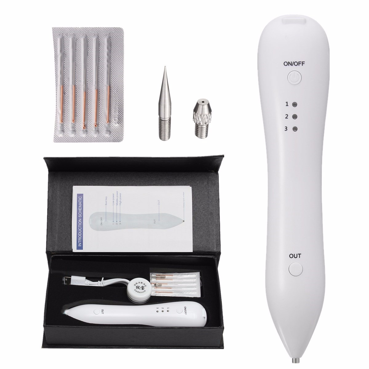 

Rechargeable Freckle Laser Spot Laser Mole Removal Machine Beauty Tool Household Facial Skin Care