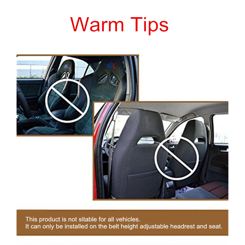 Outdoor Car Seat Headrest Memory Foam Pillow Head Neck Rest Support Cushion 13