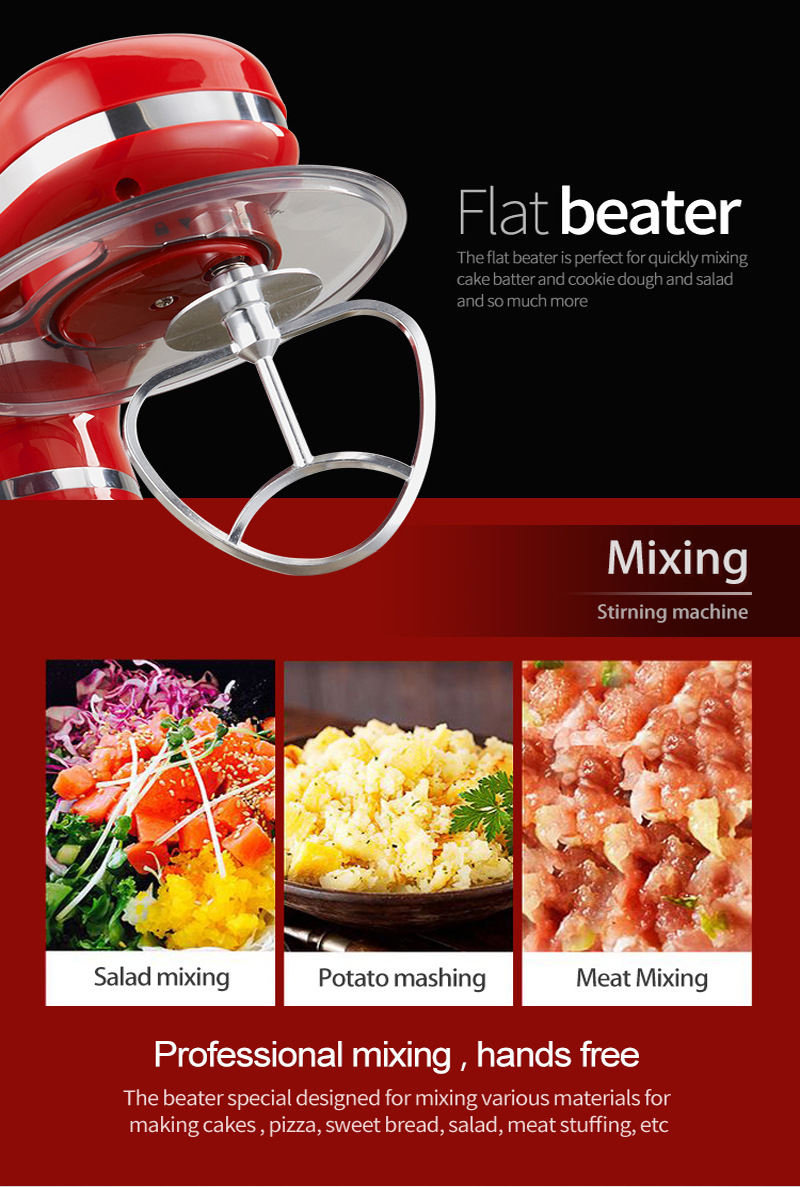 4L Stainless Steel Bowl mixer