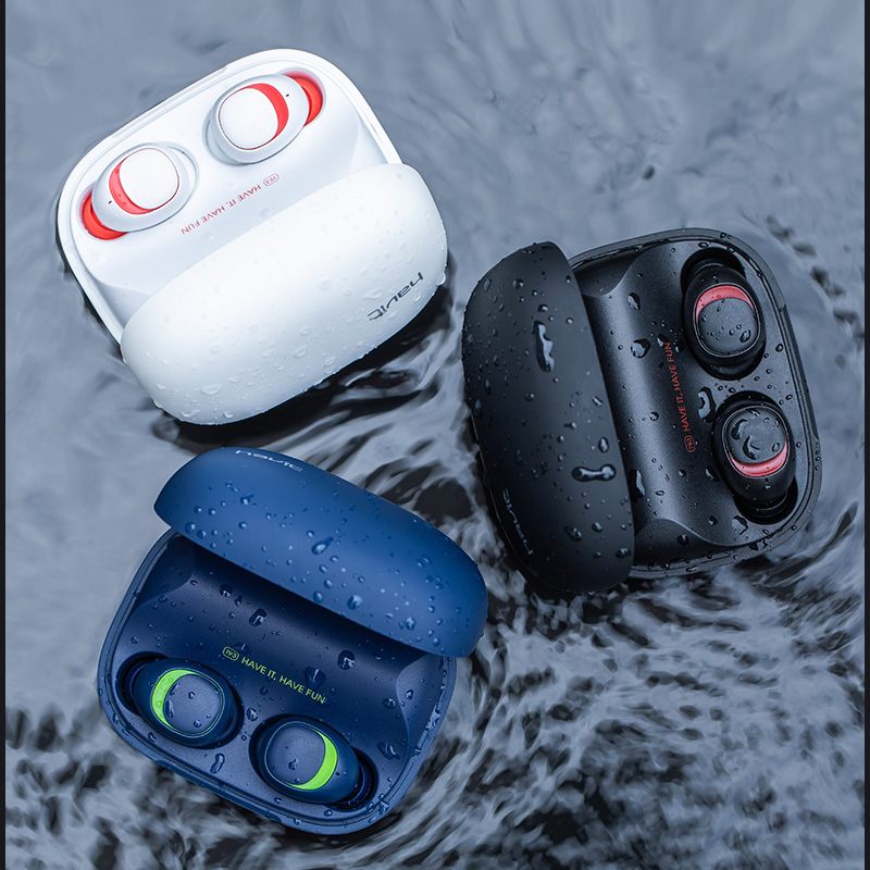 HAVIT TWS Wireless Earbuds Bluetooth 5.0 Earphone Sport IPX5 Waterproof with 2200mAh Charging Box 14