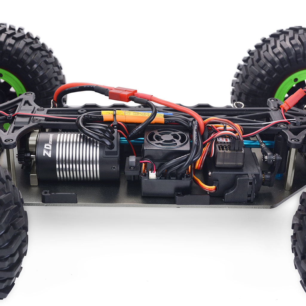 ZD Racing DBX 10 1/10 4WD 2.4G Desert Truck Brushless RC Car High Speed Off Road Vehicle Models 80km/h W/ Swing - Photo: 13