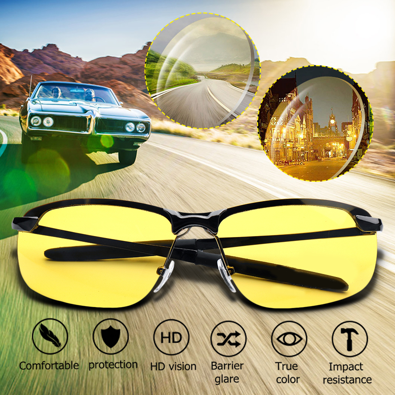 New UV400 Polarized Driving Sunglasses Day Night Vision Glasses – Chile ...