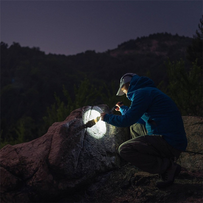 Weltool T2 1730LM EDC Tactical Flashlight Come with 18650 Battery Mini LED Torch For Outdoor Hunting Shooting Camping Fishing
