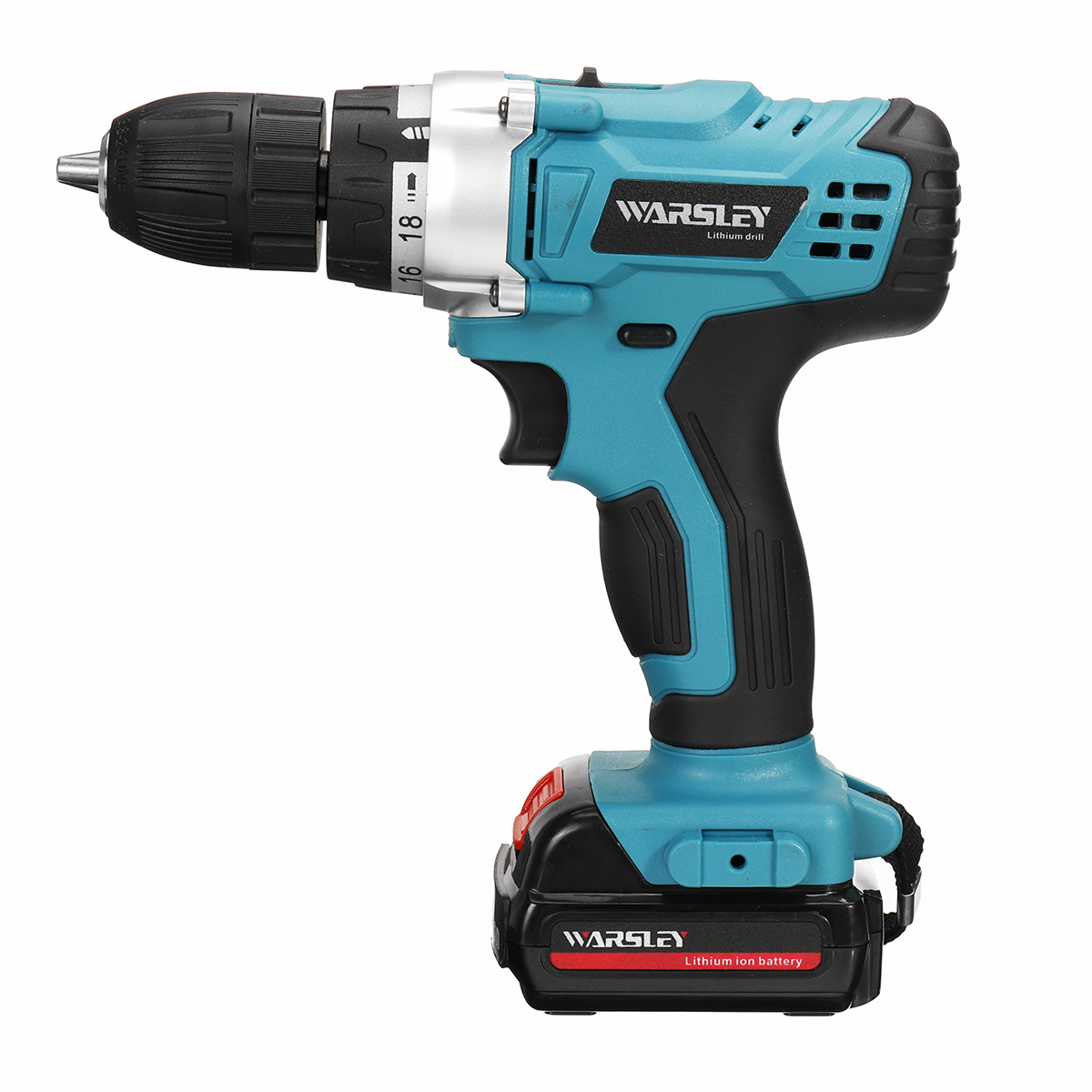 12V Cordless Drill 1500mAh Electric Driller 18+1 Mode Power Drills 1 Lithium Battery With Bits