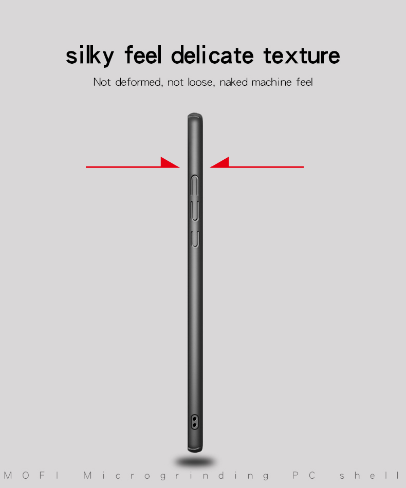 Mofi Matte Ultra Thin Shockproof Hard PC Back Cover Protective Case for Xiaomi Pocophone F1 Non-original