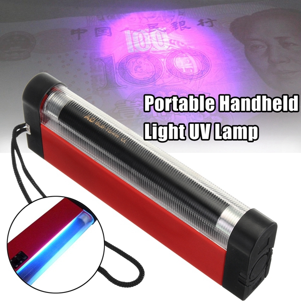 Handheld UV Lamp Portable Handheld For Skin Care Diagnosis Light Flashlight 