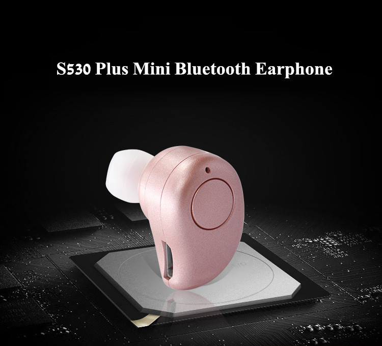 S530 Plus Mini Small Sport Wireless Blueteooth Earphone Headphone With Mic