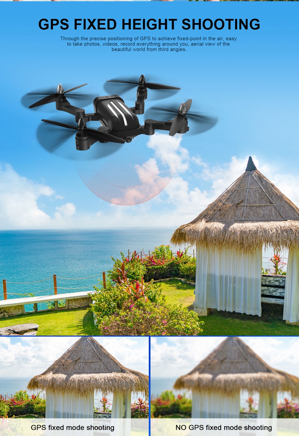 BAYANGTOYS X28 GPS 5G WiFi 1080P FPV Follow Me Foldable Brushless RC Drone Quadcopter RTF - Photo: 5