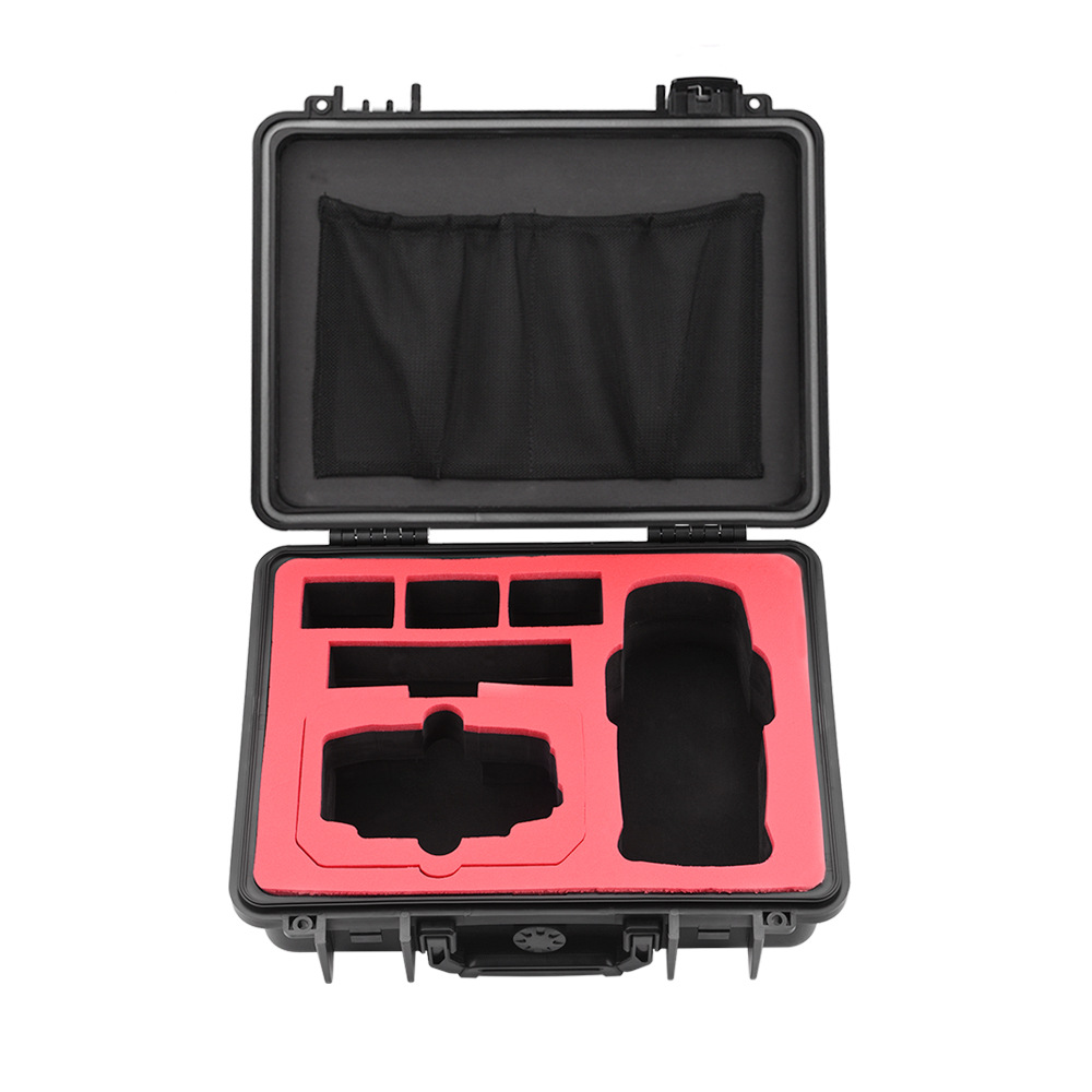 Waterproof Suitcase Storage Bag Carrying Box Case with Propeller Fixed Strap for DJI MAVIC 2 RC Drone - Photo: 3
