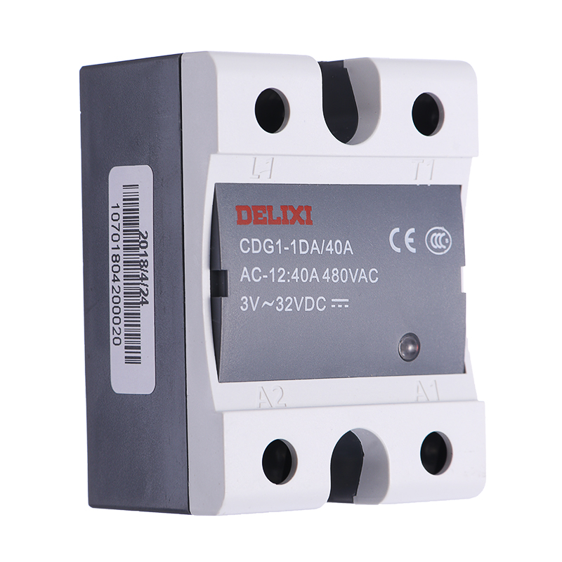 

DELIXI SSR 40A 480V AC Solid State Relay Input 3V~32VDC to AC Relay