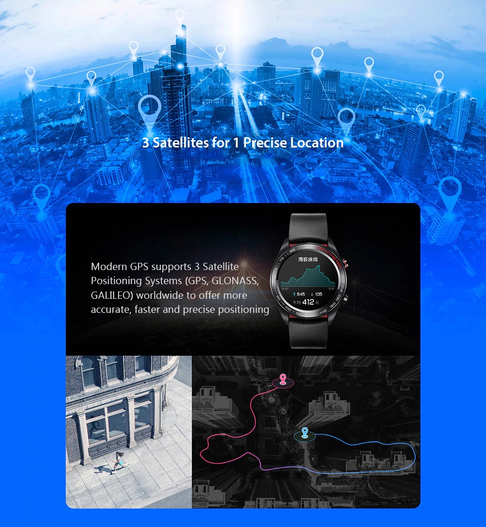 Huawei Honor Watch Magic Smart Watch 1.2' AMOLED GPS Multi-sport Long Battery Life Smart Watch 31