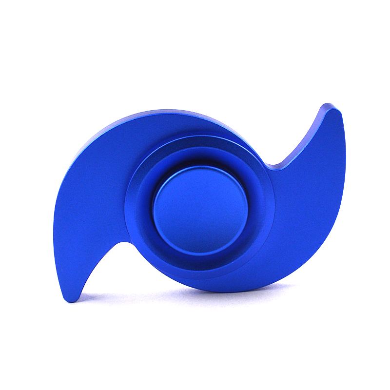 

Aluminum Alloy Two Arm Colorful Rotating Fidget Hand Spinner EDC Reduce Stress Focus Attention Toys