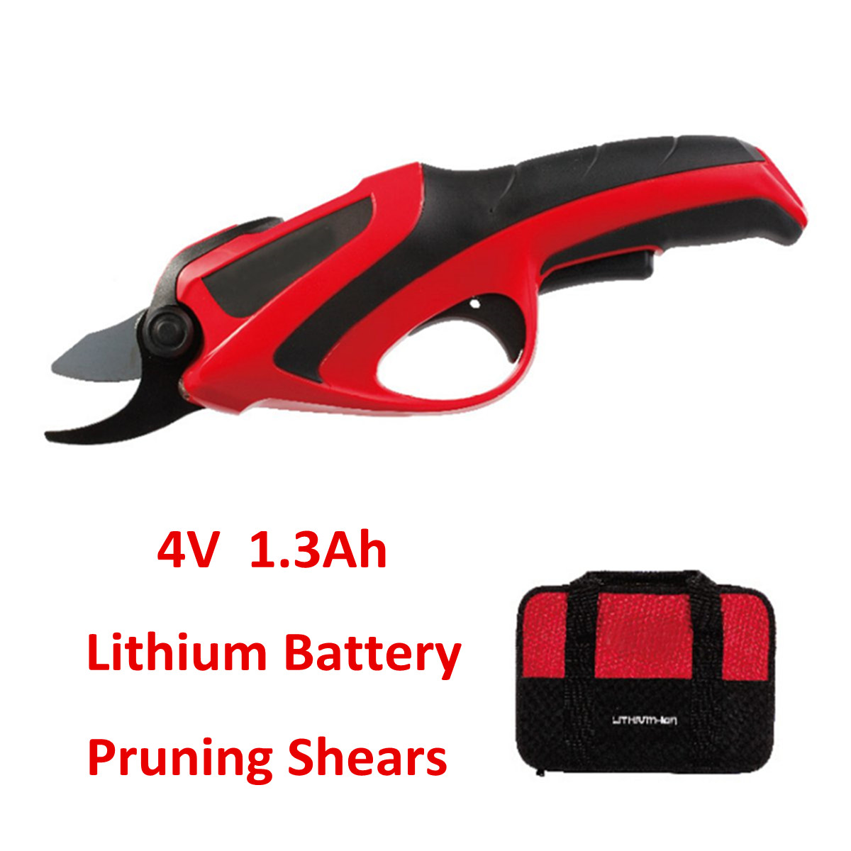 220-240V Rechargeable Electric 3.6V Battery Cordless Secateur Branch Cutter Pruning Shears 11