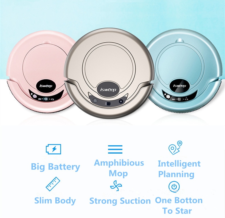 New Arrival S320 Smart Robot Vacuum Cleaner For Home Appliances Mopping Machine Mopping Cloth Strong Suction Random Type 30
