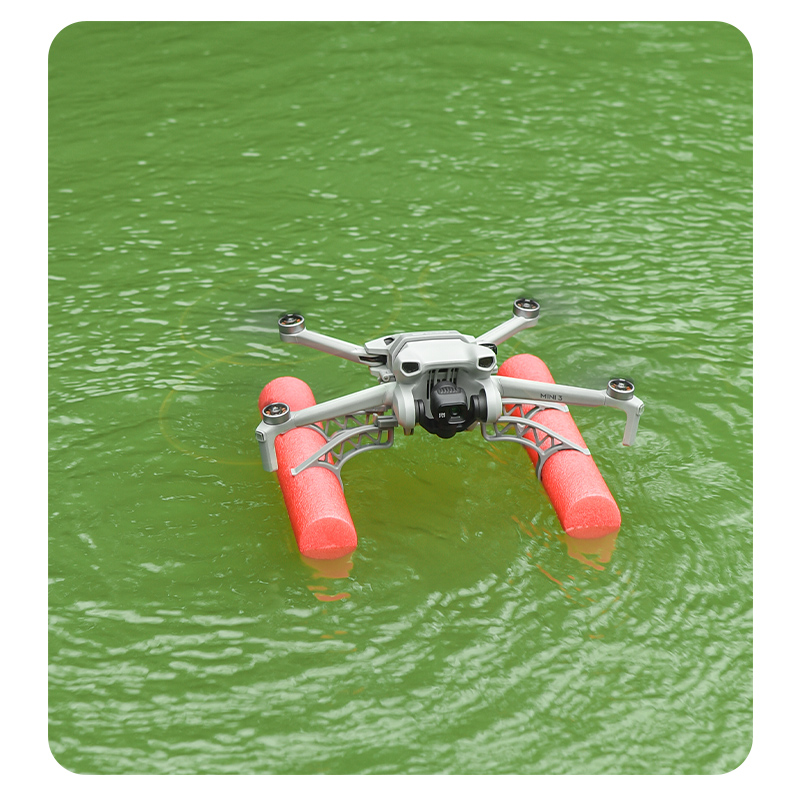 STARTRC Extended Landing Gear Floating Foam Skid on Water Buoyancy Damping Training Kit with Camera Mount Holder for DJI MINI 3 Drone