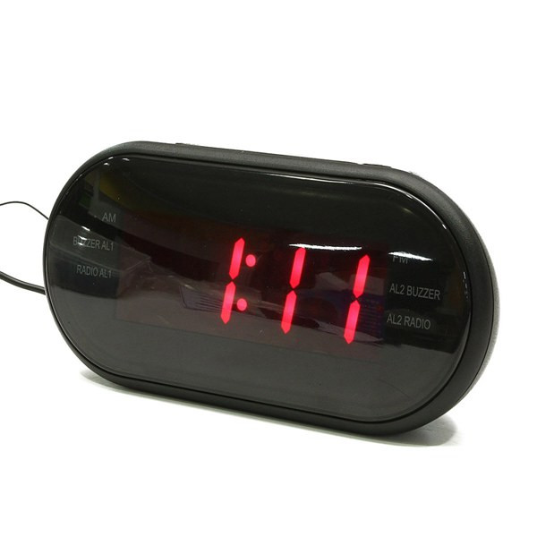 

VST-902 красный LED цифровой дисплей AM / FM радио-будильник с функцией повтора сигнала зуммера
