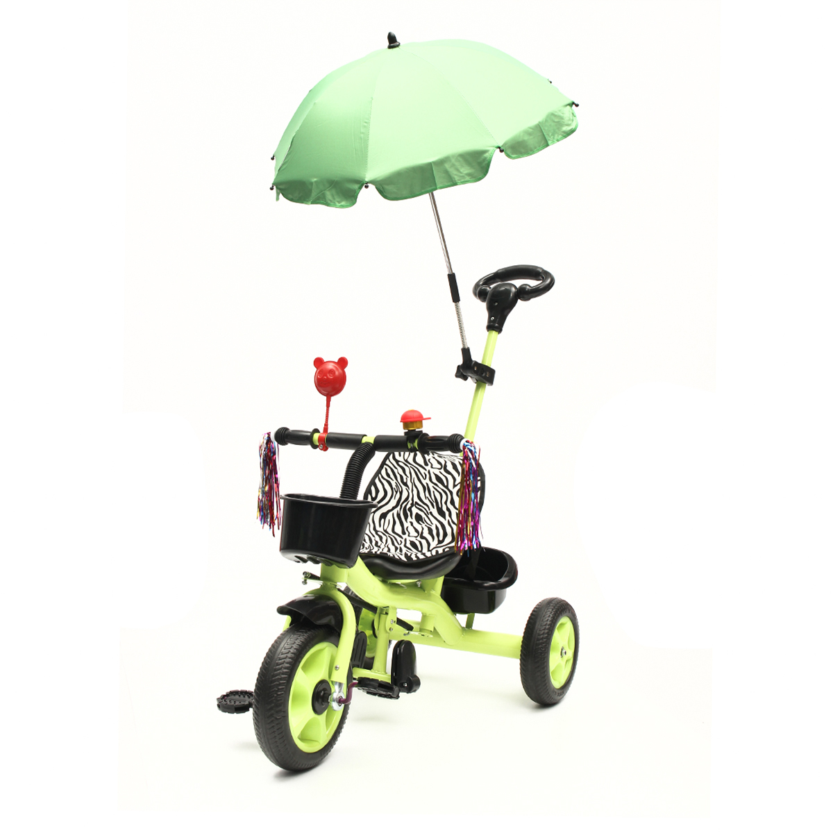 

BIKIGHT 3 колеса детей ездить на велосипеде трицикл детей ездить малышей баланс с зонтиком Baby мини велосипед безопасности ручка P