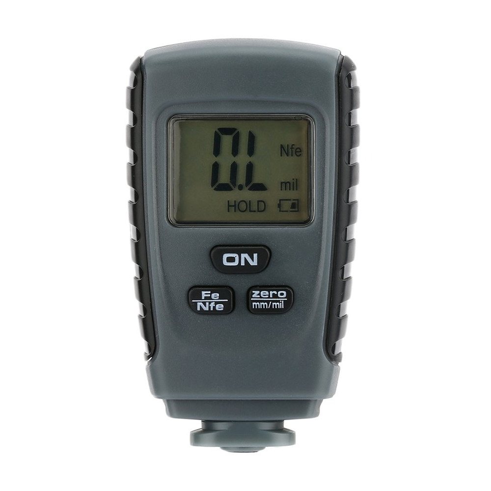 Medidor de Espessura de Revestimento Digital RM660 0-1.50mm Medidor de Espessura de Pintura Do Carro Espessura de Tester LCD 