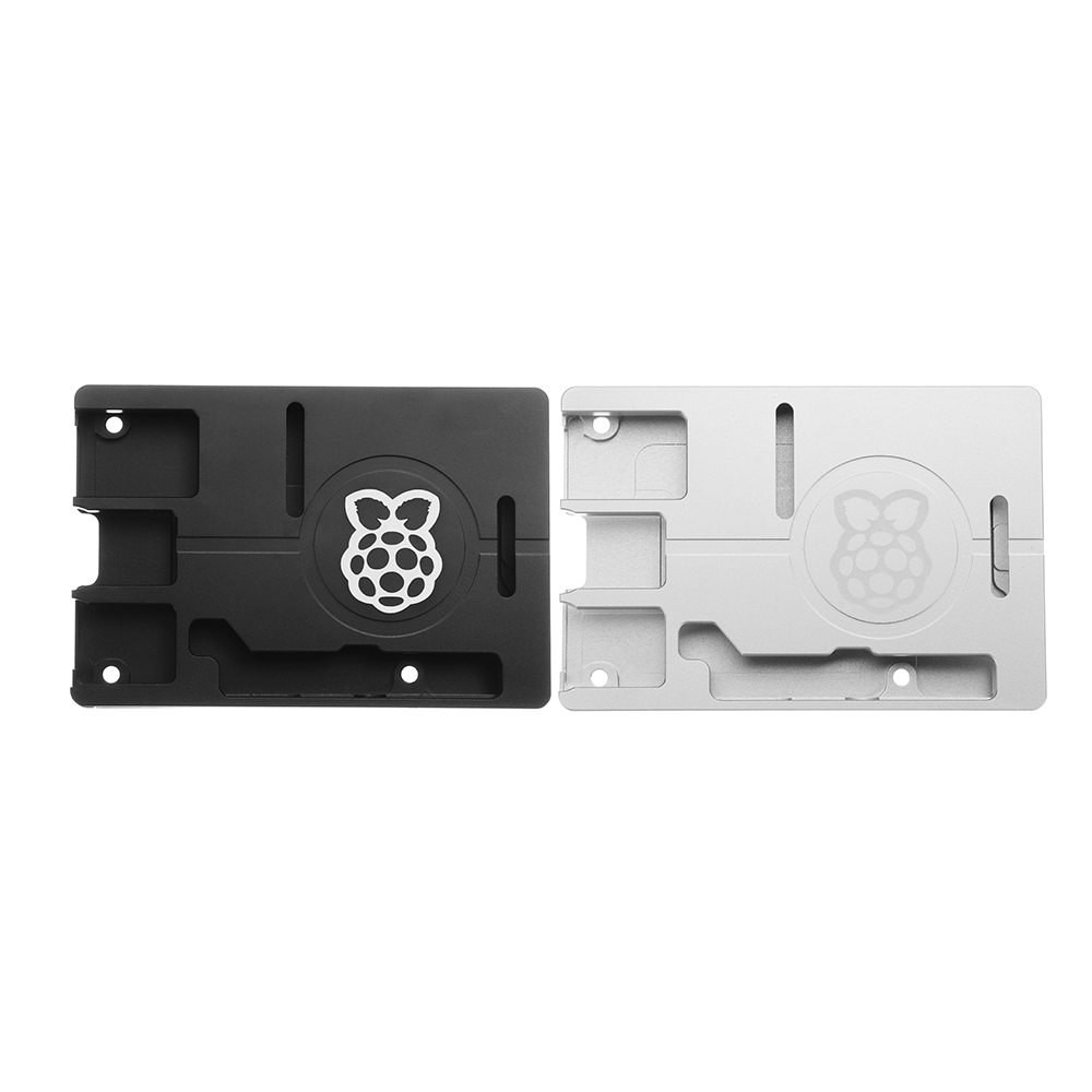 Ultra-thin Aluminum Alloy CNC Case Portable Box Support GPIO Ribbon Cable For Raspberry Pi 3 Model B+(Plus) 13