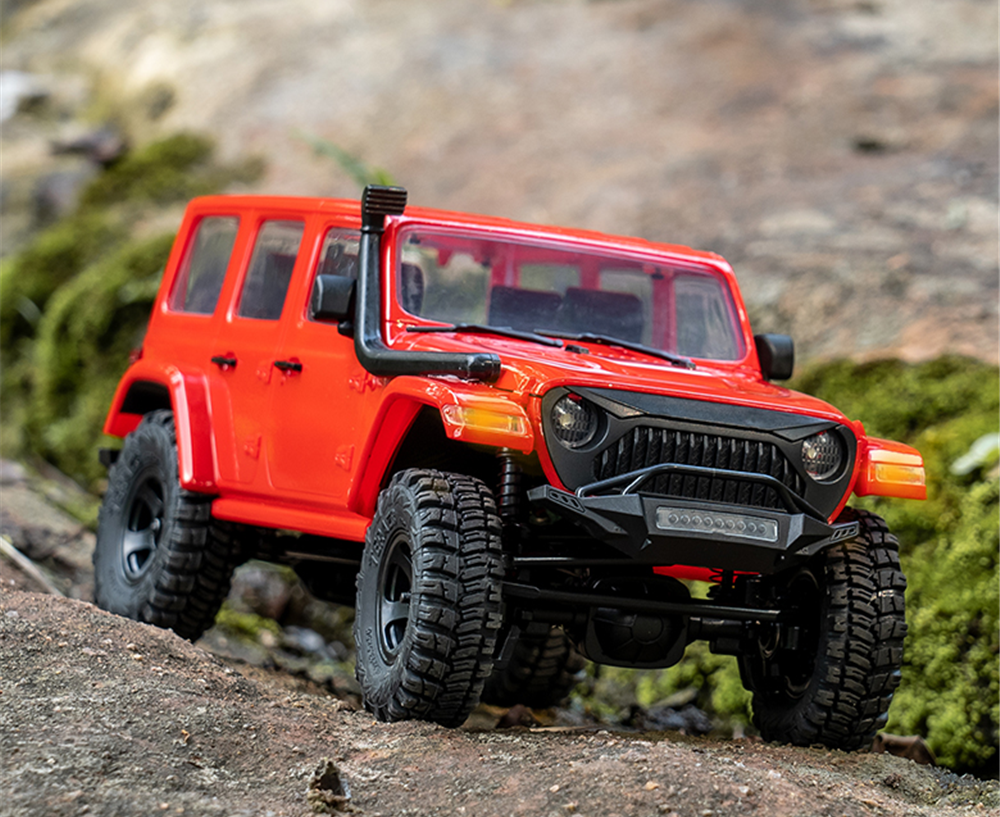 ROCHOBBY RTR 1/18 2.4G 4WD 11804 RC Car Fire Horse LED Light Full Proportional Crawler Vehicles Models - Photo: 16