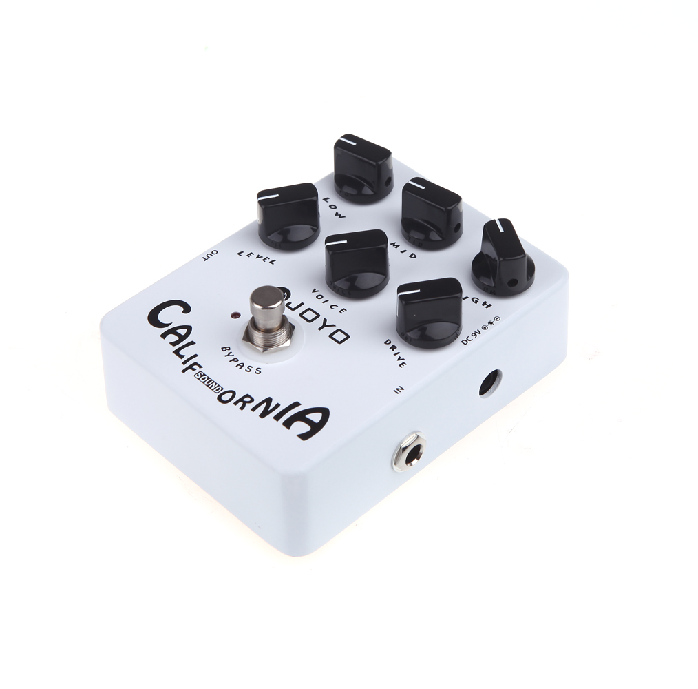 JOYO JF-15 California Sound Electric Guitar Effect Pedal True Bypass with gold Guitar Pedal Connector and Mooer Knob - Photo: 2