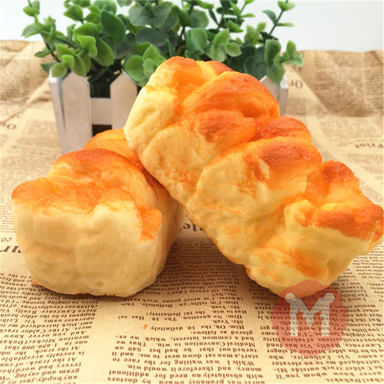

Squishy Toys 10*5cm Simulate Toast Super Soft Reality Touch Hand Pillow Office Decor
