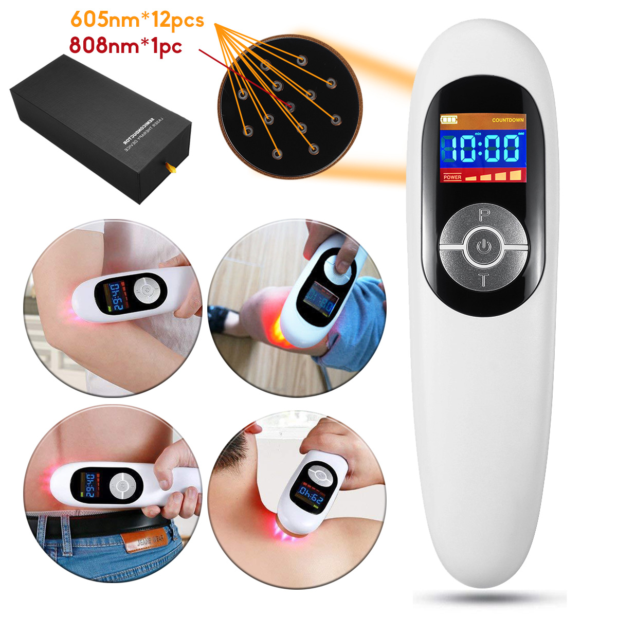 650nm 808nm Laser Therapy Device For Pain Relief