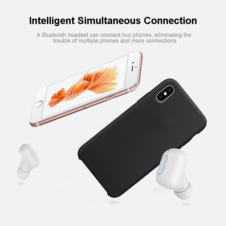 [Truly Wireless] X2-TWS IPX5 Waterproof Bluetooth Earphone With 1600mAh Charger Box Power Bank 84