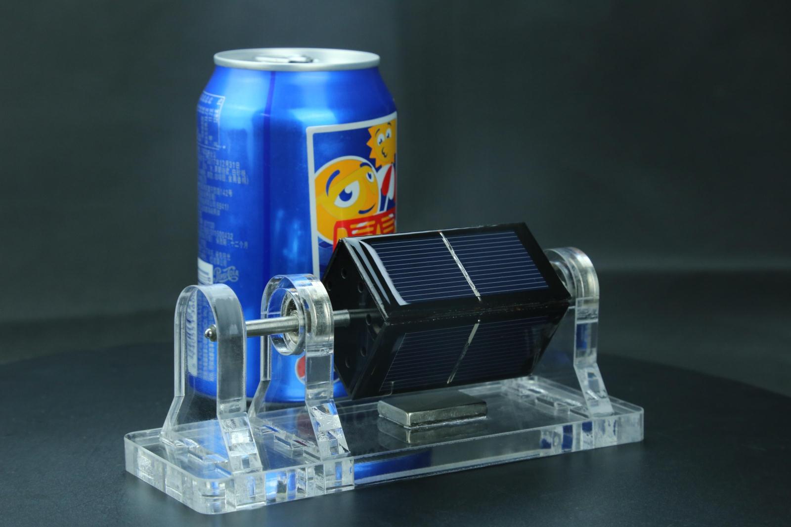 DIY Solar Motor 300-1500Rpm 12V Creative Magnetic Levitation Science Educational 