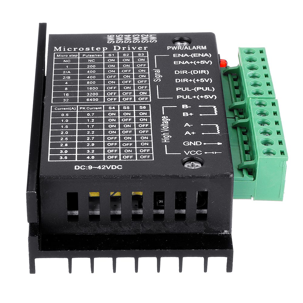 FayOK 9-40V Micro-Step CNC TB6600 Single Compatible for Axis 4A Stepper Motor Driver Controller 
