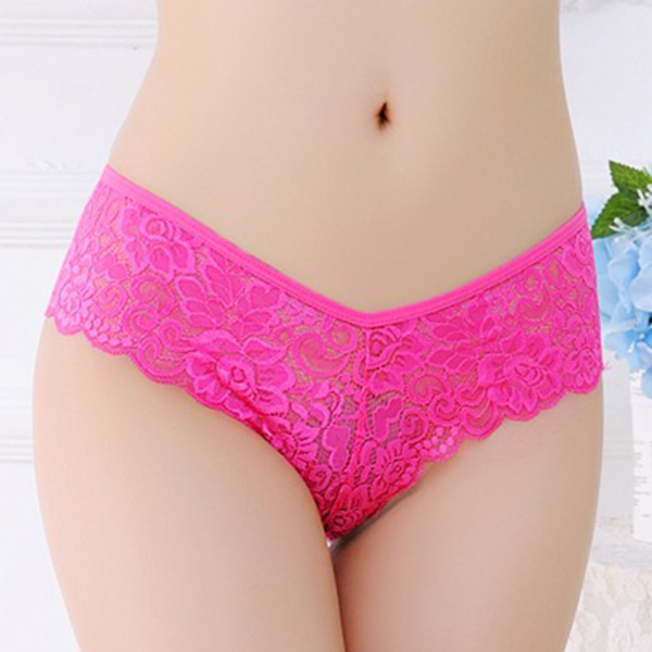 

Women Sexy Lace See Through Thongs Underwear