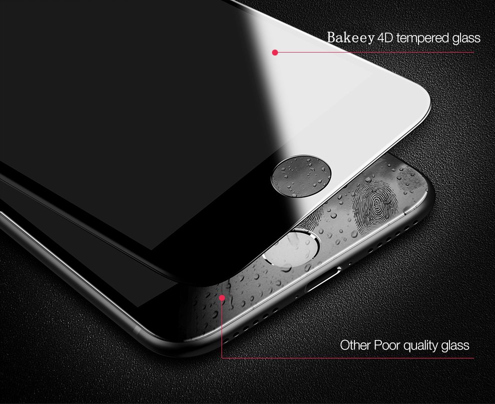 Bakeey 4D Curved Edge Cold CarvingTempered Glass Screen Protector For iPhone 6 6s 4.7 Inch