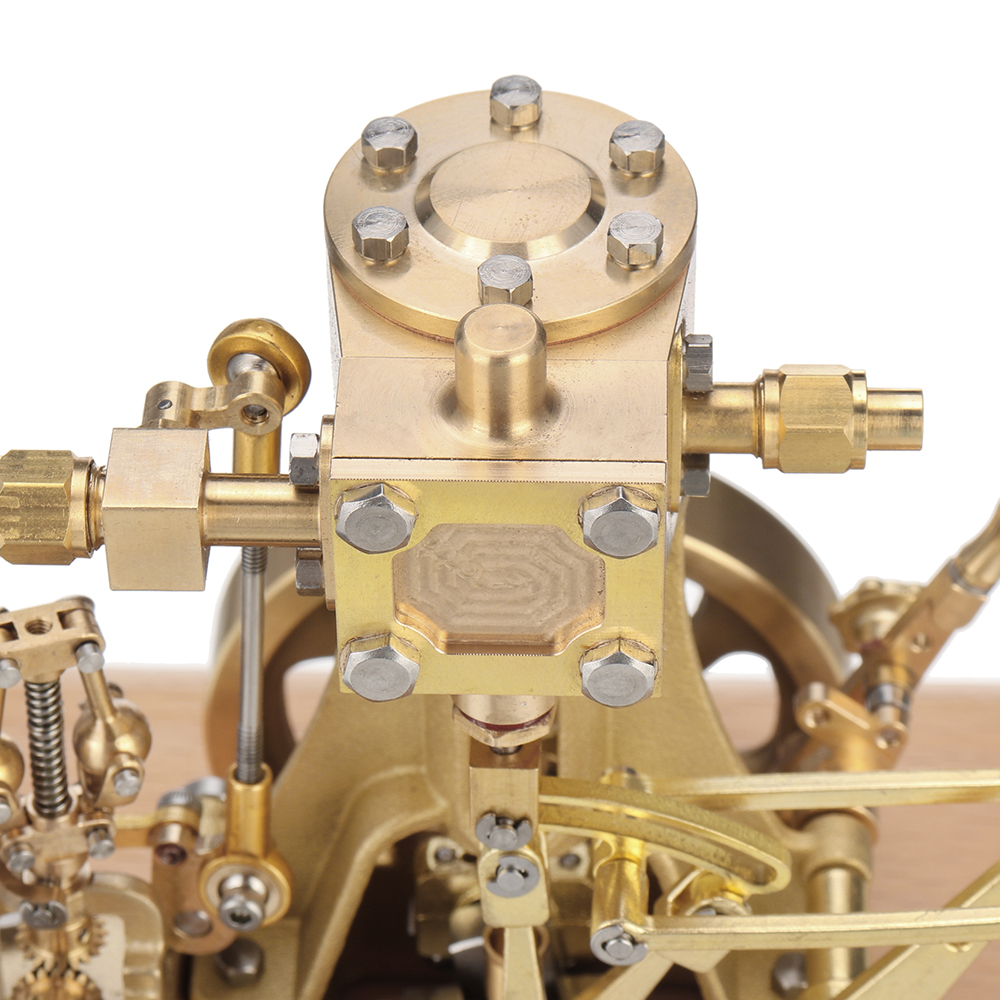 Microcosm M31 M31B Mini Steam Boiler Vertical Single Cylinder Steam Engine Stirling Engine Model Toy Kits Gift