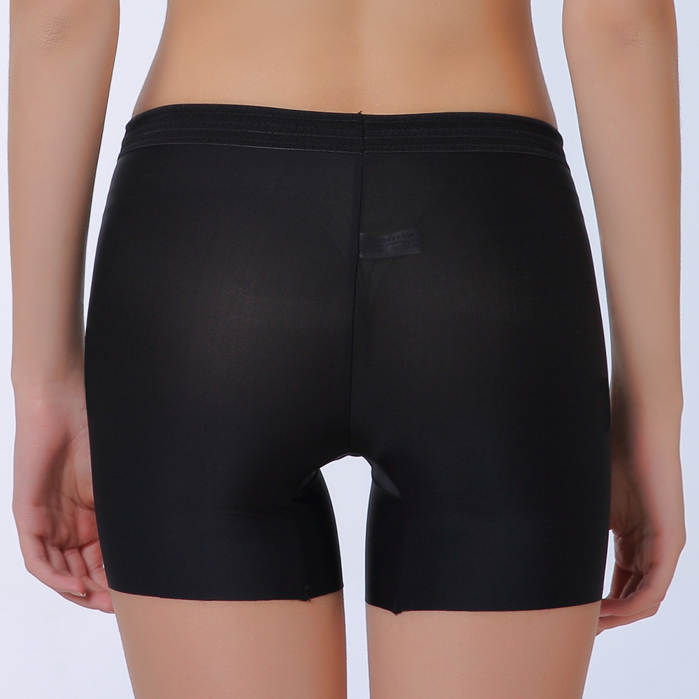 Banggood Seamless Elastic Silk Soft Safe Shorts Underwear Mid Waist Boyshorts