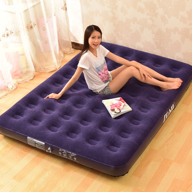 Inflatable Travel Car Lazy Air Bed Sleeping Mattress Couch Sofa