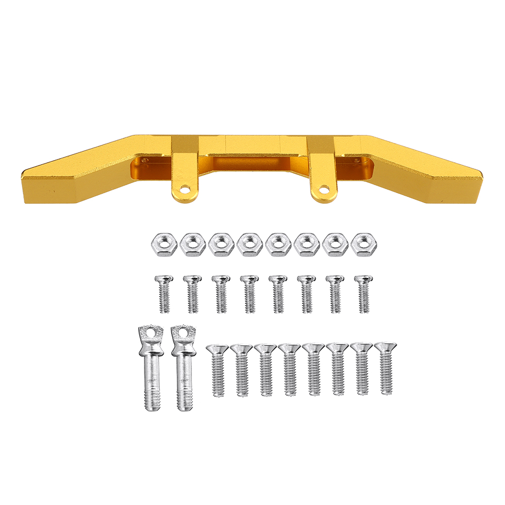 WPL Metal Bumper Protector With Hook For WPL B14 B16 JJRC Q60 Q61 Gold RC Car Parts - Photo: 8