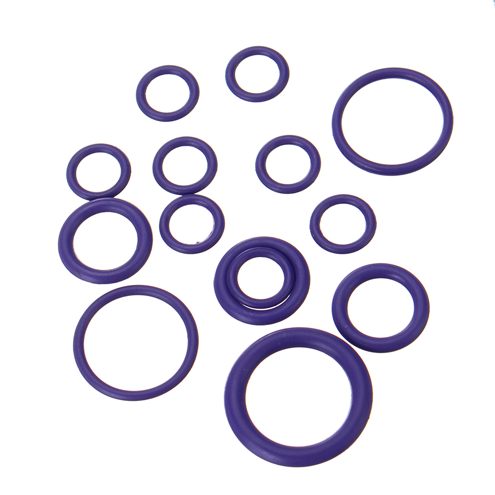 270pcs 18 Sizes Rubber Ring Hydraulic Nitrile Seals Purple Rubber O Ring Assortment Kit 15