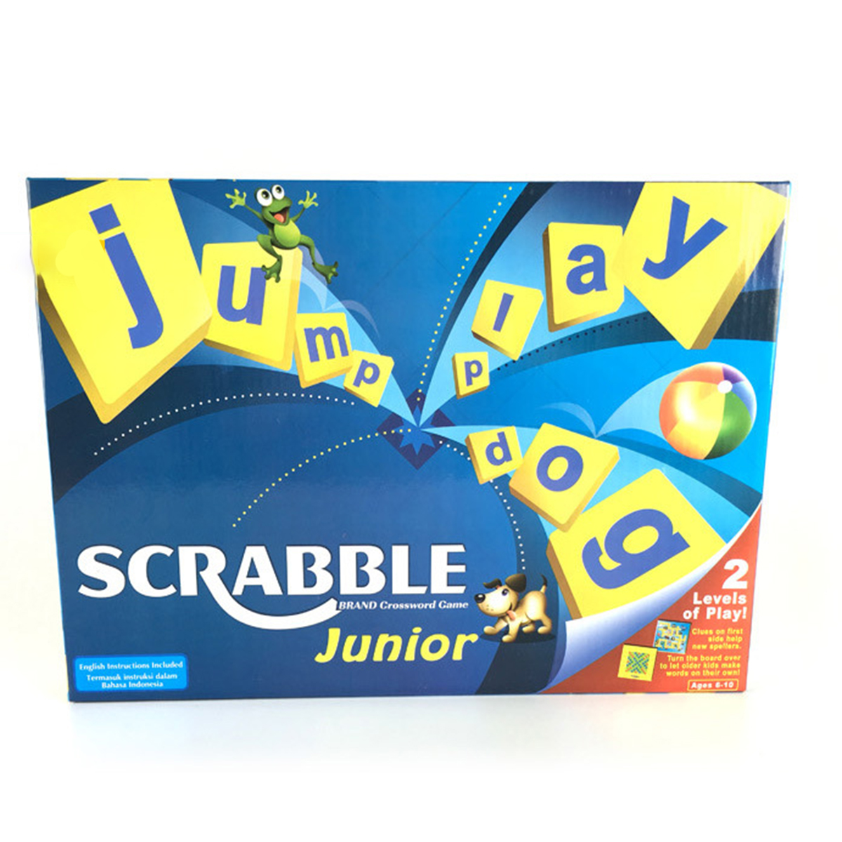 Letter Crossword Scrabble Junior Board Game Funny Gift Family Multiplayer Interaction Game Educational Toys - Photo: 10