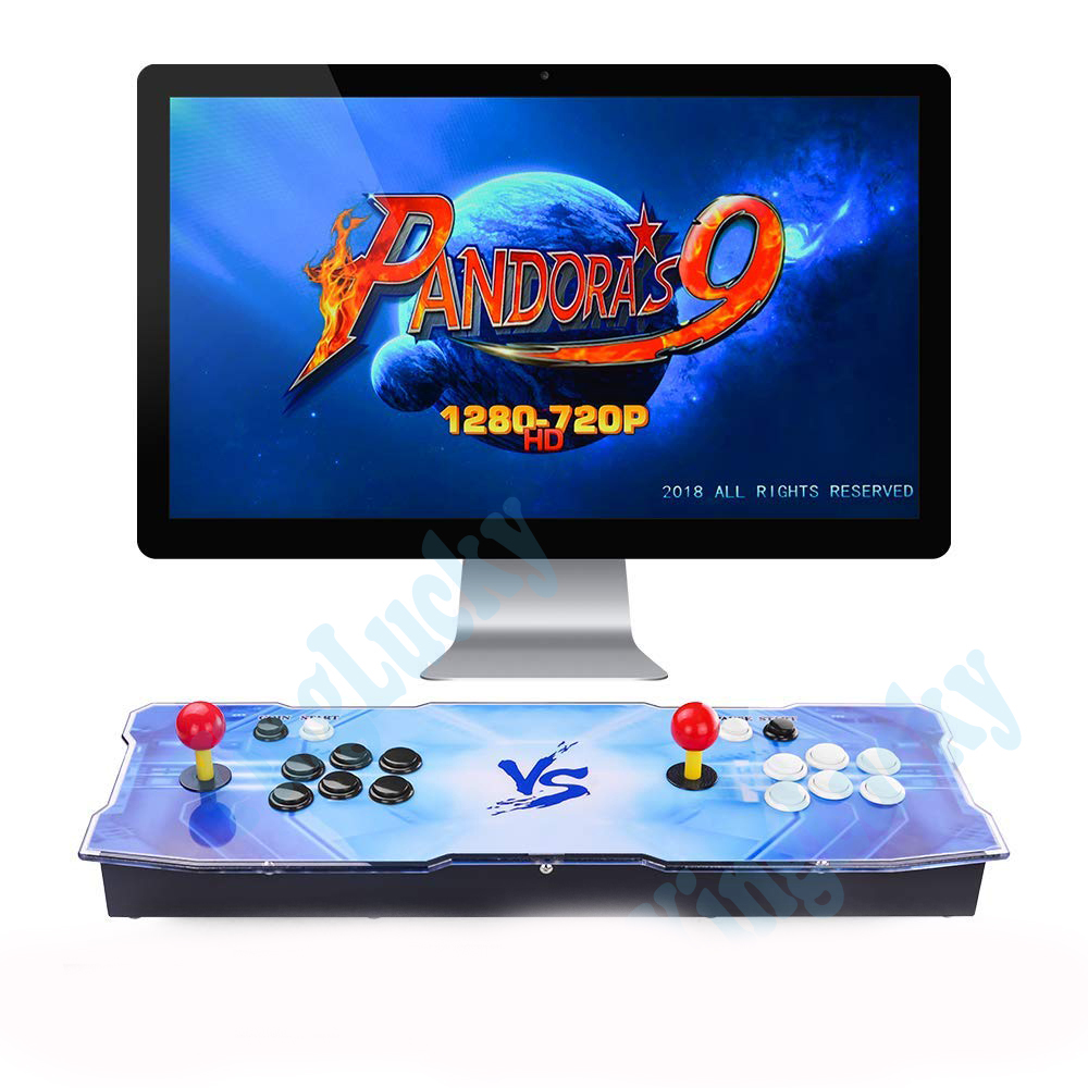 PandoraBox OS 3399 Games 3D Arcade Game Controller 720P HD Fightstick Rocker Joystick Retro Console HDMI VGA USB Output TV PC