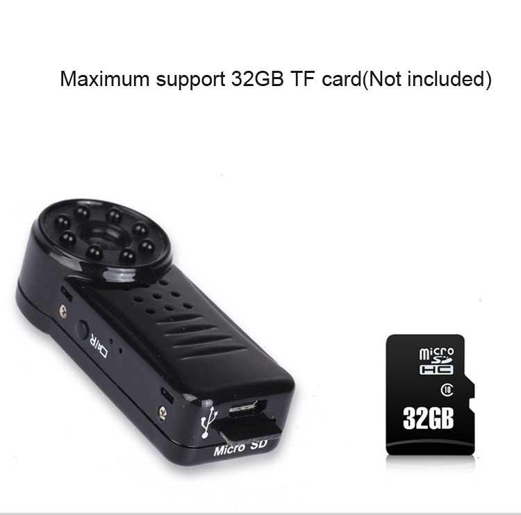 XANES X9 WIFI 1080P Vlog Camera 140° Wide Angle Mini Video Recording Camera Wireless Night Vision Camcorder