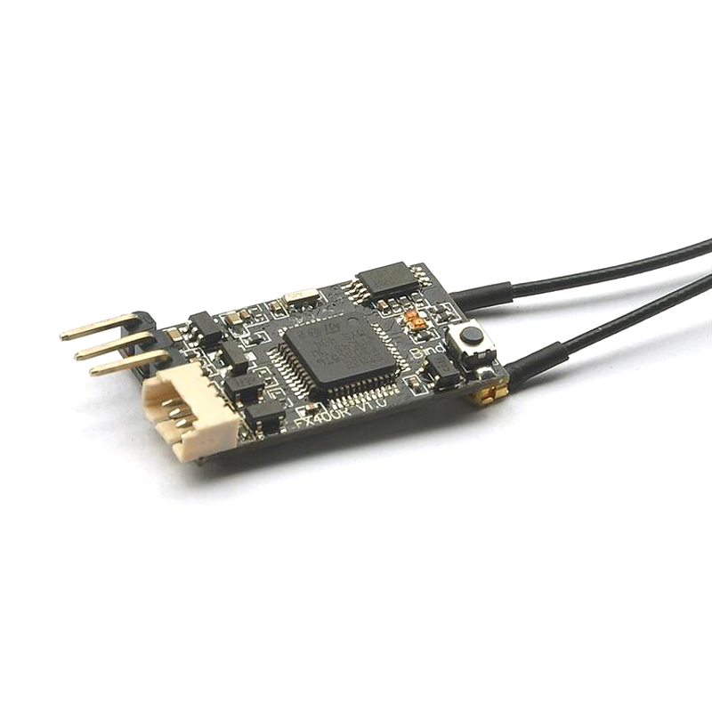 FX400R compatible FrSky D16 2.4G 16CH Mini Receiver Integrated Two-way Return Telemetry - Photo: 2