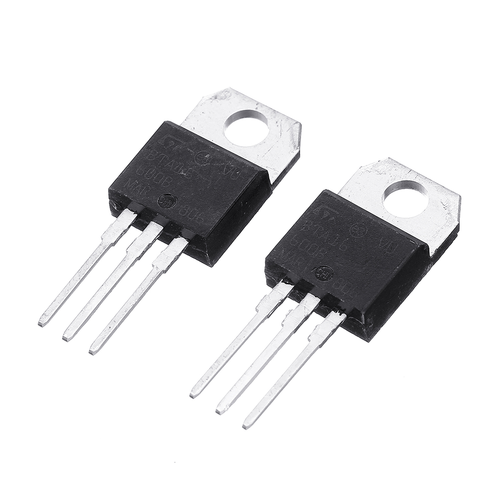 10pcs BTA16-600B TO-220 BTA16-600 TO220 16-600B BTA16 600V 16A TRIACS Transistor 47