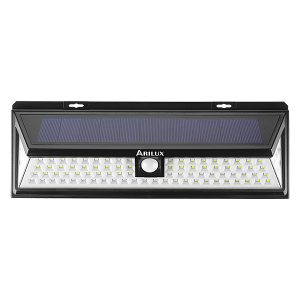 

ARILUX® AL-SL 21 Solar 7W 90 LED PIR Motion Sensor Light Outdoor Waterproof Wide Angle Wall Lamp