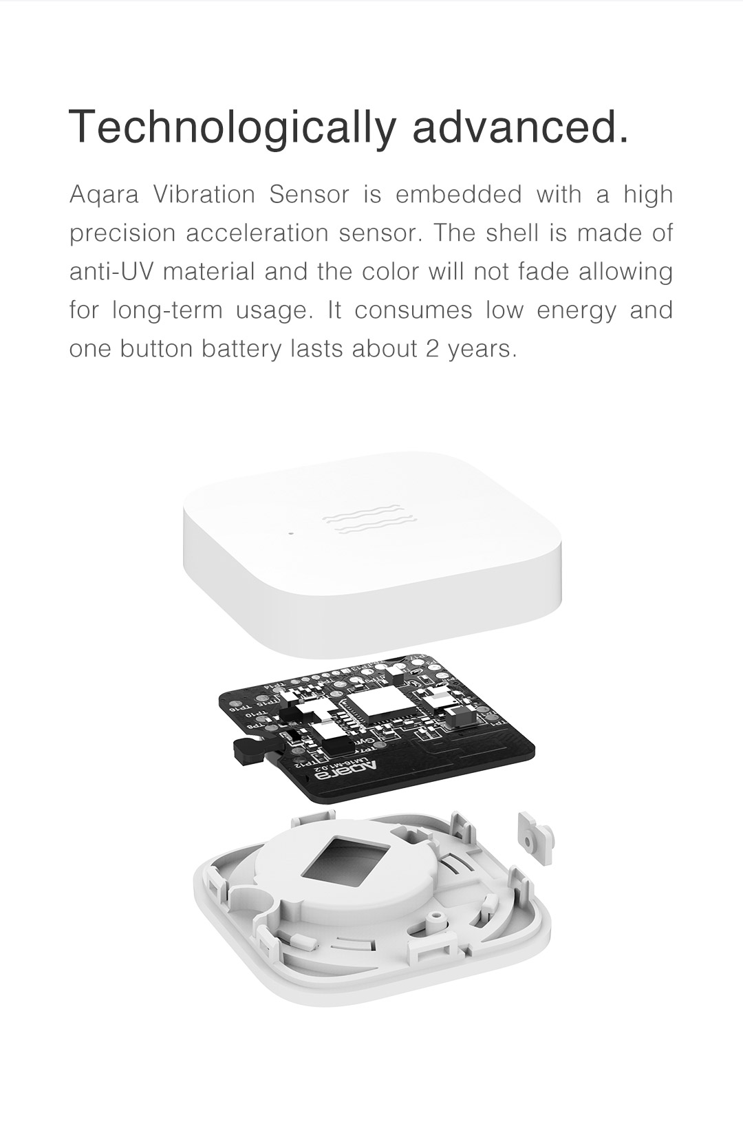 Original Xiaomi Aqara Smart Motion Sensor International Version Smart Home Vibration Detection Remote Notification 49