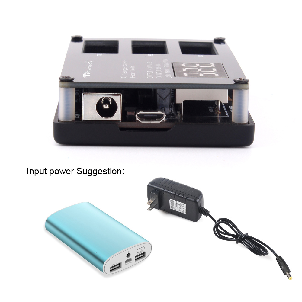 Battery Charger 12V/3A DJI Tello Drone 3 in 1
