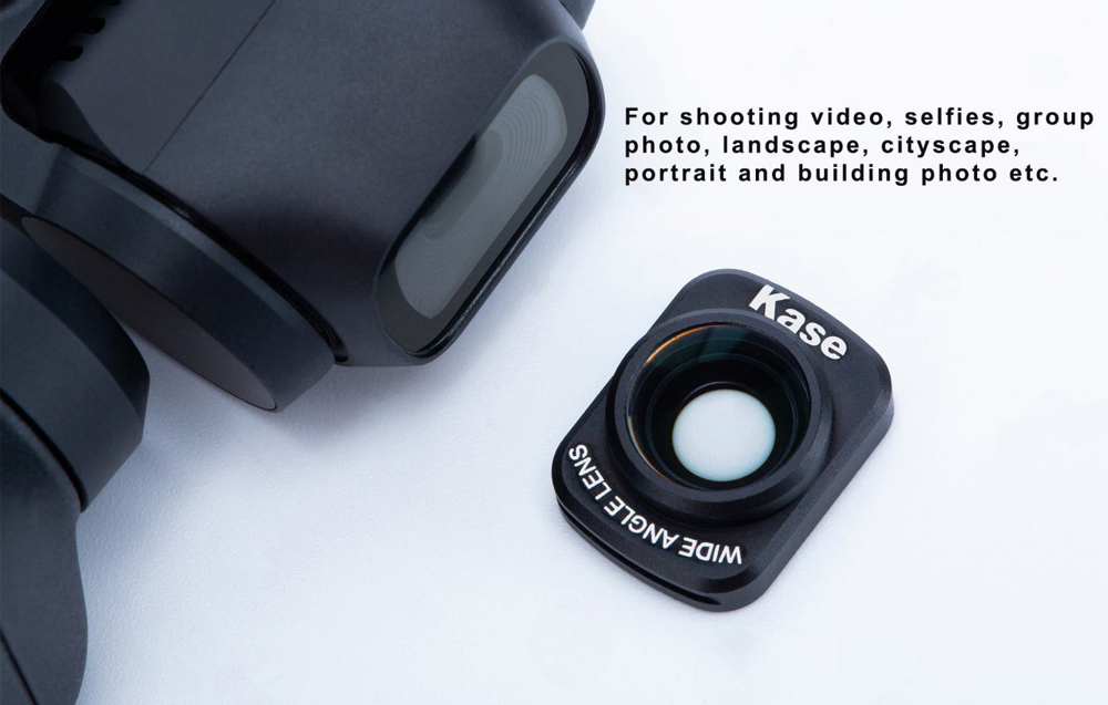 Kase Magnetic 18mm Wide Angle FPV Lens Accessories For DJI Osmo Pocket Handheld Camera - Photo: 3